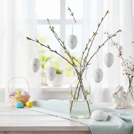 Набор крашенок "Серебро", 6 шт., изображение 4 ᐒ купить на  ❤ Like7km.com.ua