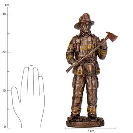 Статуэтка "Пожарный", 30 см VERONESE, изображение 9 ᐒ купить на  ❤ Like7km.com.ua