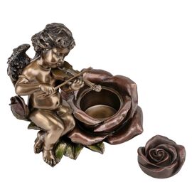 Подсвечник "Ангел" (15 см)  VERONESE, изображение 2 ᐒ купить на  ❤ Like7km.com.ua