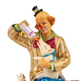 Статуэтка "Клоун с поросенком" (14 см) VERONESE, изображение 4 ᐒ купить на  ❤ Like7km.com.ua