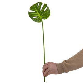 Лист "Монстера", 62 см, изображение 2 ᐒ купить на  ❤ Like7km.com.ua