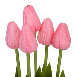 Букет тюльпанов "Рапсодия", розовый, 25,5 см, изображение 2 ᐒ купить на  ❤ Like7km.com.ua