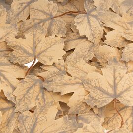 Искусственные кленовые листья "Золотая осень", бежевые, 250 г, изображение 2 ᐒ купить на  ❤ Like7km.com.ua