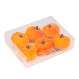 Набор декоративных тыковок "Солнечное настроение", 6 шт, 5 см, изображение 4 ᐒ купить на  ❤ Like7km.com.ua