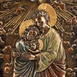 Картина-барельеф "Святая Семья", 23 см VERONESE, изображение 3 ᐒ купить на  ❤ Like7km.com.ua