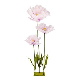 Большие ростовые декоративные цветы на стойке, лиловые, 165 см, изображение 2 ᐒ купить на  ❤ Like7km.com.ua