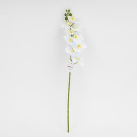 Искусственная орхидея, белая, 57 см, изображение 2 ᐒ купить на  ❤ Like7km.com.ua