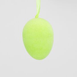 Набор из 3 подвесных флоковых крашанок, зеленый, 9,5 см, изображение 2 ᐒ купить на  ❤ Like7km.com.ua