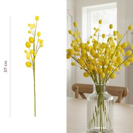 Пасхальная декоративная веточка "Желтые крашанки", 57 см, изображение 3 ᐒ купить на  ❤ Like7km.com.ua
