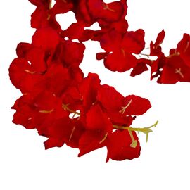Искусственная свисающая ветвь "Глициния", красная, 103 см, изображение 3 ᐒ купить на  ❤ Like7km.com.ua