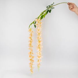 Набор из 12 свисающих веток "Глициния оранжевая", 103 см, изображение 3 ᐒ купить на  ❤ Like7km.com.ua