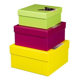 Набор коробок "Кошкин дом" 3шт, изображение 5 ᐒ купить на  ❤ Like7km.com.ua