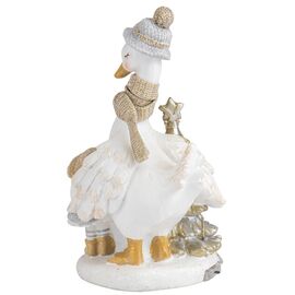 Статуэтка "Новогодний гусь", 16 см, изображение 2 ᐒ купить на  ❤ Like7km.com.ua