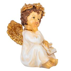 Статуэтка с подсветкой "Ангел с книгой", 19 см, изображение 3 ᐒ купить на  ❤ Like7km.com.ua