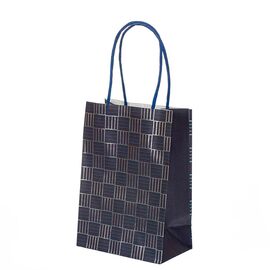 Крафтовый пакет "Клетка" 23*18*10 см, изображение 6 ᐒ купить на  ❤ Like7km.com.ua