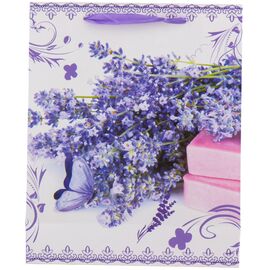 Подарочный пакет "Лавандовый натюрморт", 26*32 см, изображение 3 ᐒ купить на  ❤ Like7km.com.ua