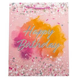 Подарочный пакет "День Рождения", 30*41,5 см, изображение 4 ᐒ купить на  ❤ Like7km.com.ua