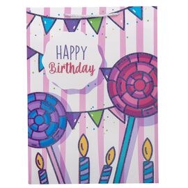 Подарочный пакет "Яркий праздник", 31*42 см * Рандомный выбор дизайна, изображение 4 ᐒ купить на  ❤ Like7km.com.ua