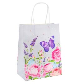 Подарочный пакет "Весенний сад", 18*23,5 см * Рандомный выбор дизайна, изображение 3 ᐒ купить на  ❤ Like7km.com.ua