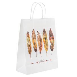 Подарочный пакет "Магия пера", 24,5*31 см * Рандомный выбор дизайна, изображение 2 ᐒ купить на  ❤ Like7km.com.ua