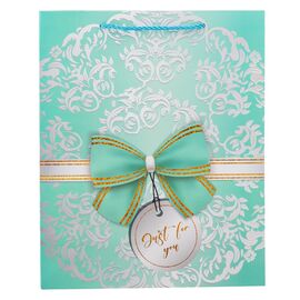 Подарочный пакет "Элегантный бант", 26*32 см * Рандомный выбор дизайна, изображение 5 ᐒ купить на  ❤ Like7km.com.ua