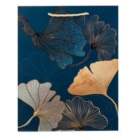 Подарочный пакет "Золотое гинкго", 26*32 см * Рандомный выбор дизайна, изображение 3 ᐒ купить на  ❤ Like7km.com.ua