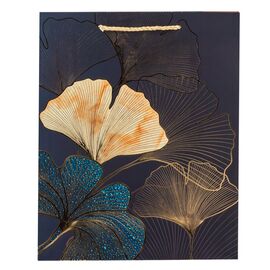 Подарочный пакет "Золотое гинкго", 26*32 см * Рандомный выбор дизайна, изображение 4 ᐒ купить на  ❤ Like7km.com.ua