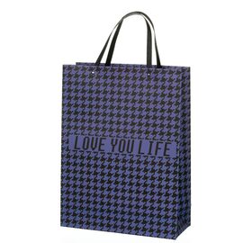 Подарочный пакет "Клетка" L, изображение 4 ᐒ купить на  ❤ Like7km.com.ua