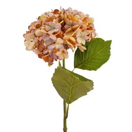 Цветок искусственный "Гортензия оранжевая", изображение 2 ᐒ купить на  ❤ Like7km.com.ua