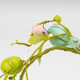 Декоративный венок «Пасхальный», 9 см, изображение 2 ᐒ купить на  ❤ Like7km.com.ua