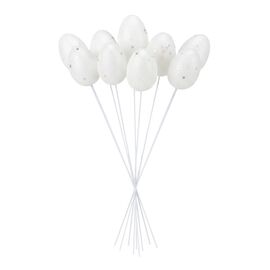 Пасхальные яйца на палочках "Блестки", 9 шт, изображение 4 ᐒ купить на  ❤ Like7km.com.ua