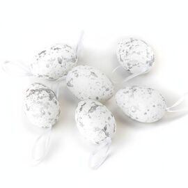 Набор крашенок "Серебро", 6 шт., изображение 5 ᐒ купить на  ❤ Like7km.com.ua