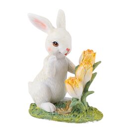 Статуэтка "Кролик с тюльпанами", 11 см, изображение 2 ᐒ купить на  ❤ Like7km.com.ua