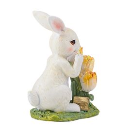 Статуэтка "Кролик с тюльпанами", 11 см, изображение 3 ᐒ купить на  ❤ Like7km.com.ua