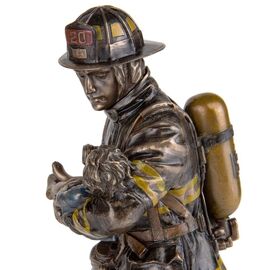 Статуэтка "Пожарный", 27 см VERONESE, изображение 5 ᐒ купить на  ❤ Like7km.com.ua