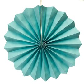 Набор з 6 бумажных вееров , голубой, изображение 2 ᐒ купить на  ❤ Like7km.com.ua