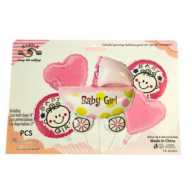 Набор воздушных шаров "Коляска" *рандомный выбор дизайна, изображение 2 ᐒ купить на  ❤ Like7km.com.ua