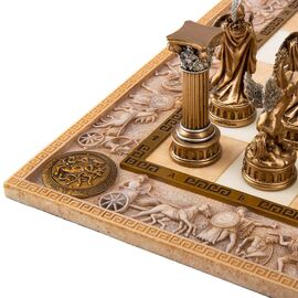 Набор шахмат "Греция", белая доска, 43,3 * 43,3 см  VERONESE, изображение 2 ᐒ купить на  ❤ Like7km.com.ua