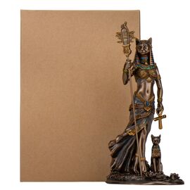 Статуэтка "Бастет – египетская богиня", 31 см VERONESE, изображение 2 ᐒ купить на  ❤ Like7km.com.ua