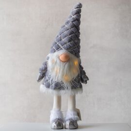 Фигурка с подсветкой "Рождественский гном", 58 см, изображение 3 ᐒ купить на  ❤ Like7km.com.ua