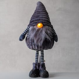 Фигурка с подсветкой "Серый гномик", 71 см, изображение 4 ᐒ купить на  ❤ Like7km.com.ua