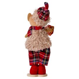 Фигурка "Праздничный мишка", 19 см, изображение 2 ᐒ купить на  ❤ Like7km.com.ua