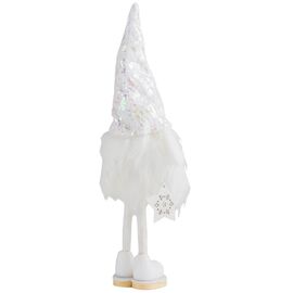 Фигурка "Стильный гном", белая, 25 см, изображение 2 ᐒ купить на  ❤ Like7km.com.ua