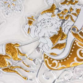 Наклейки "Тележка Санты Клауса", изображение 2 ᐒ купить на  ❤ Like7km.com.ua