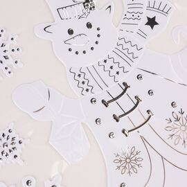 Наклейки "Удивительный Снеговик", изображение 2 ᐒ купить на  ❤ Like7km.com.ua