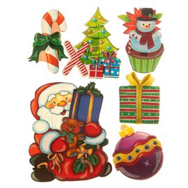 Набор наклеек "Милый снеговик" * случайный выбор дизайна, изображение 3 ᐒ купить на  ❤ Like7km.com.ua