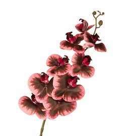 Орхидея 106 см., Бордовая, изображение 2 ᐒ купить на  ❤ Like7km.com.ua