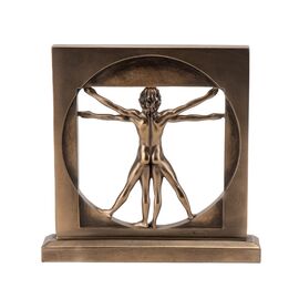 Статуэтка "Витрувианский человек" 22 см VERONESE, изображение 3 ᐒ купить на  ❤ Like7km.com.ua