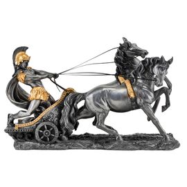 Статуэтка "Римский воин на колеснице" (17 см)  VERONESE, изображение 2 ᐒ купить на  ❤ Like7km.com.ua