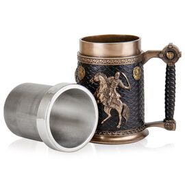 Пивной бокал "Битва викингов", 600 мл, 15 см VERONESE, изображение 2 ᐒ купить на  ❤ Like7km.com.ua